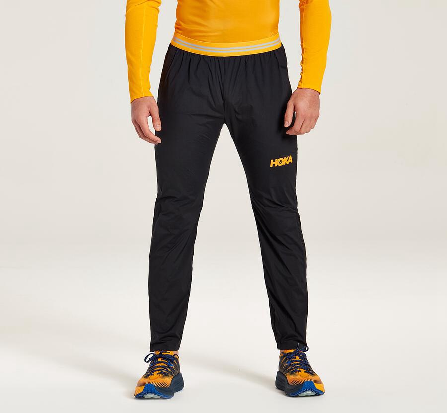 Hoka One One Pantolon Erkek Siyah - Wind - TW9458163